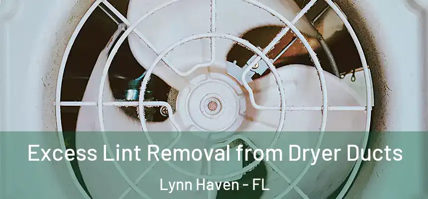 Excess Lint Removal from Dryer Ducts Lynn Haven - FL
